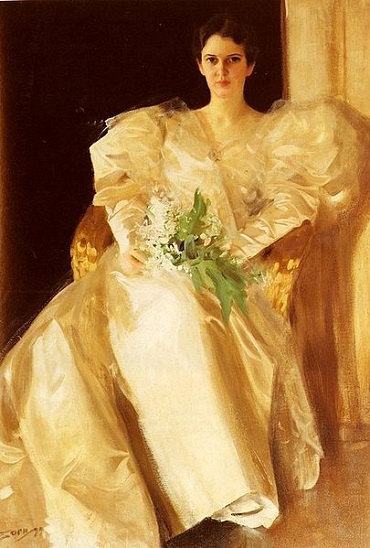 Mrs.  Eben Richards 1899 by Anders Zorn 1860-1920  Location TBD